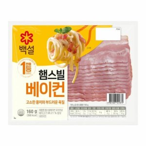 CJ 햄스빌 베이컨160gX4개