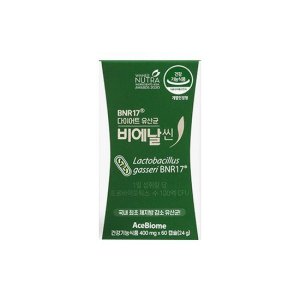 비에날씬 BNR17 다이어트유산균 60캡슐x6