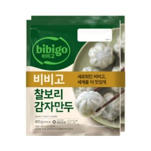 CJ 비비고 찰보리 감자만두 400gX6개