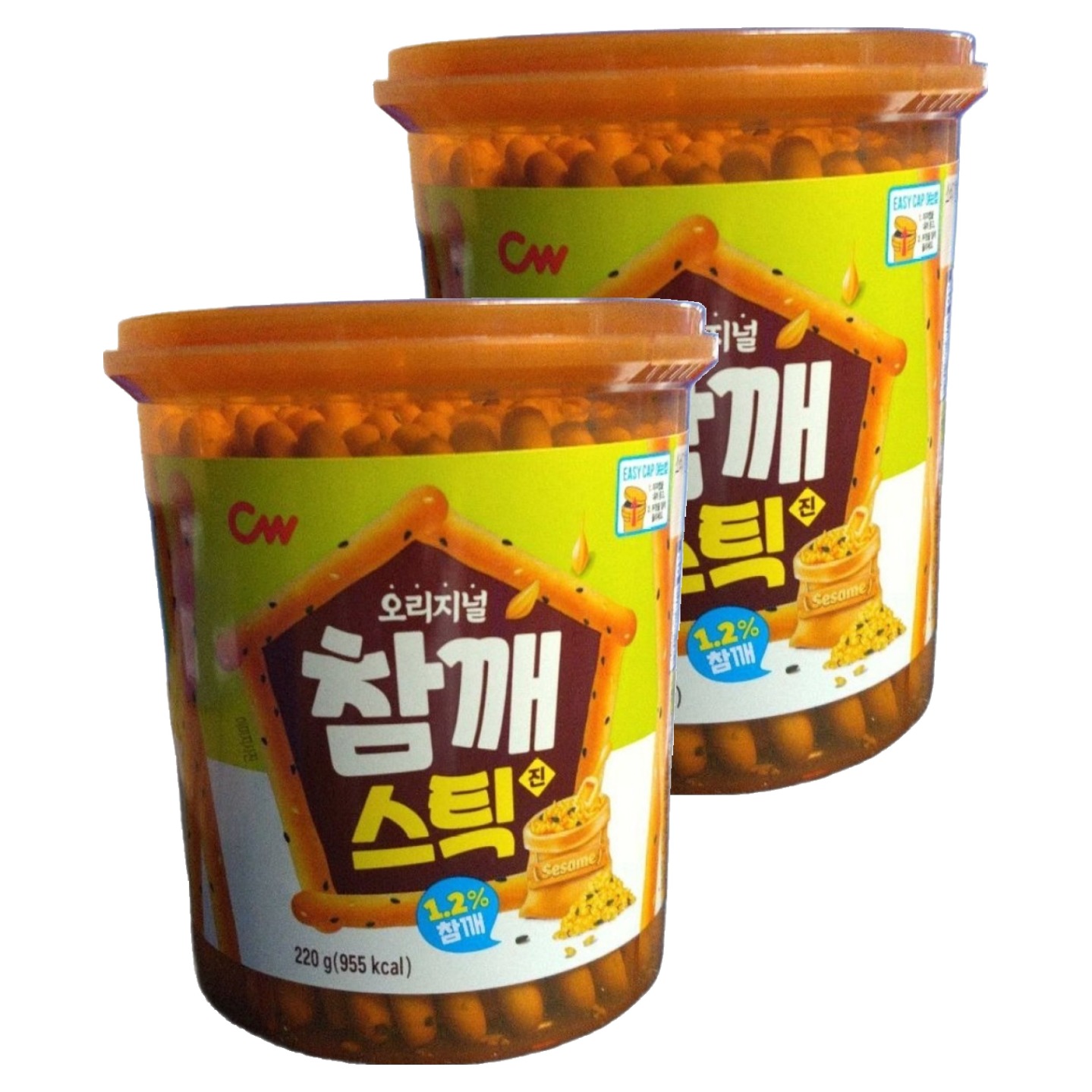 청우식품 참깨스틱 진, 220g, 2개 (4,690원) (무료)