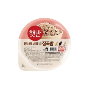 햇반 잡곡밥 210G 36개 1box