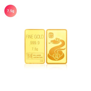 골드퀸즈 [골드퀸즈] 24K 순금 푸른 뱀 골드바 7.5g