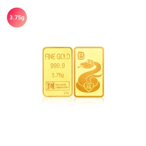 골드퀸즈 [골드퀸즈] 24K 순금 푸른 뱀 골드바 3.75g