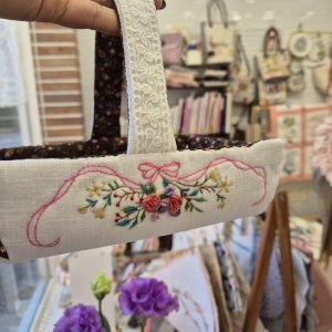 [프랑스자수]소소한 바구니, twinkle_sewing