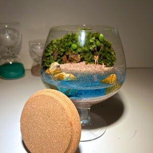 해변을 담은 테라리움, moram_terarium