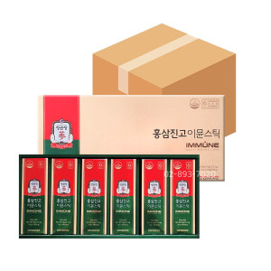 정관장 <b>홍삼</b>진고 <b>이뮨</b>스틱 10mlX30포 전용쇼핑백 X 5세트(1박스)선물세트