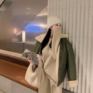 뎁 리버시블 퍼 퀼팅 점퍼(겨울 겨울아우터 겨울점퍼 퀼팅패딩 양면패딩 리버시블 겨울패딩 데이트룩 데일리룩 한파템 한파아이템 퍼자켓 겨울퍼패딩)