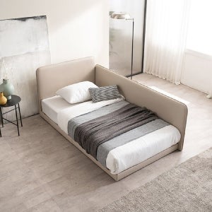 삼익가구 루시 슬림형 저상형 침대(매트제외-슈퍼싱글)+가드1