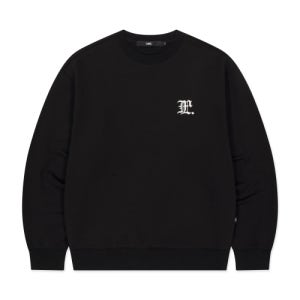 [엘엠씨] GOTHIC SWEATSHIRT black 0LM46CSW131BLK