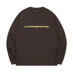 [엘엠씨] FN OG LONG SLV TEE brown 0LM45CLS130BRW