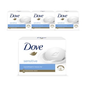 [도브] 비누 대용량 135g 센서티브바 x 4개 3376740