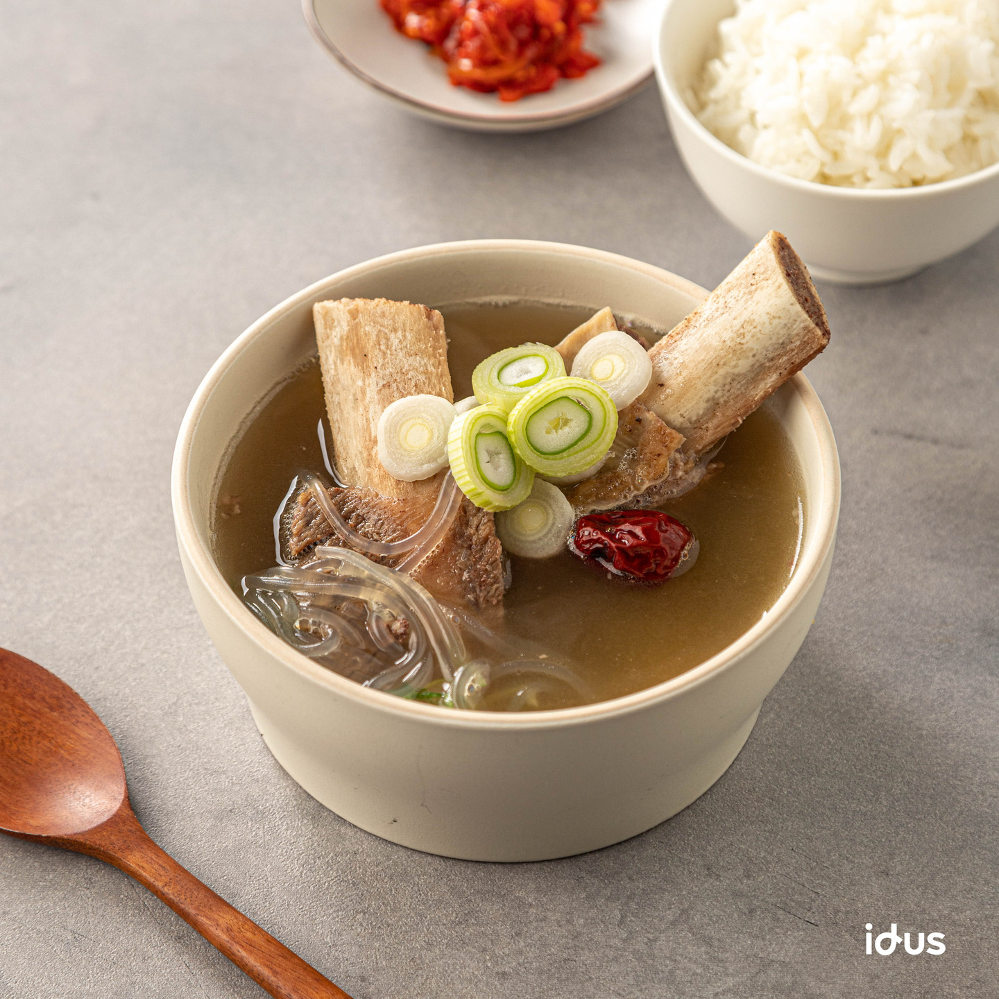 백암골가마솥갈비탕 국밥 대구국왕