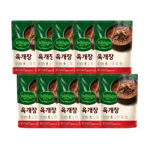 비비고 비비고 육개장 500g x10개