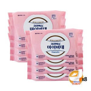 크리넥스 크리넥스 마이비데 밸런스케어 캡형 40매 8팩