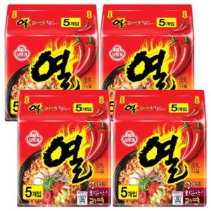 오뚜기 행사 열라면 봉지라면 120g 20개