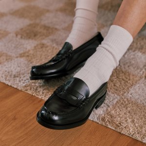 [하루타] (HARUTA) 남성용 페니로퍼 HS-6550 BLACK