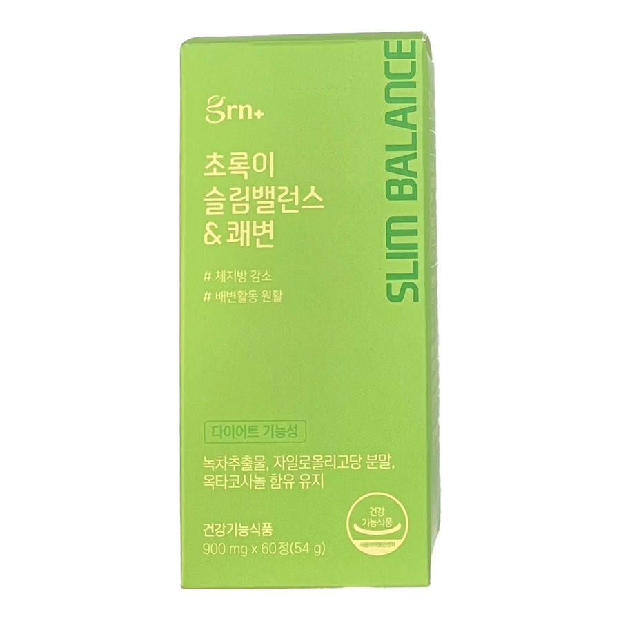 <b>GRN</b> 초록이 슬림밸런스 <b>쾌변</b> 900mg x 60캡슐