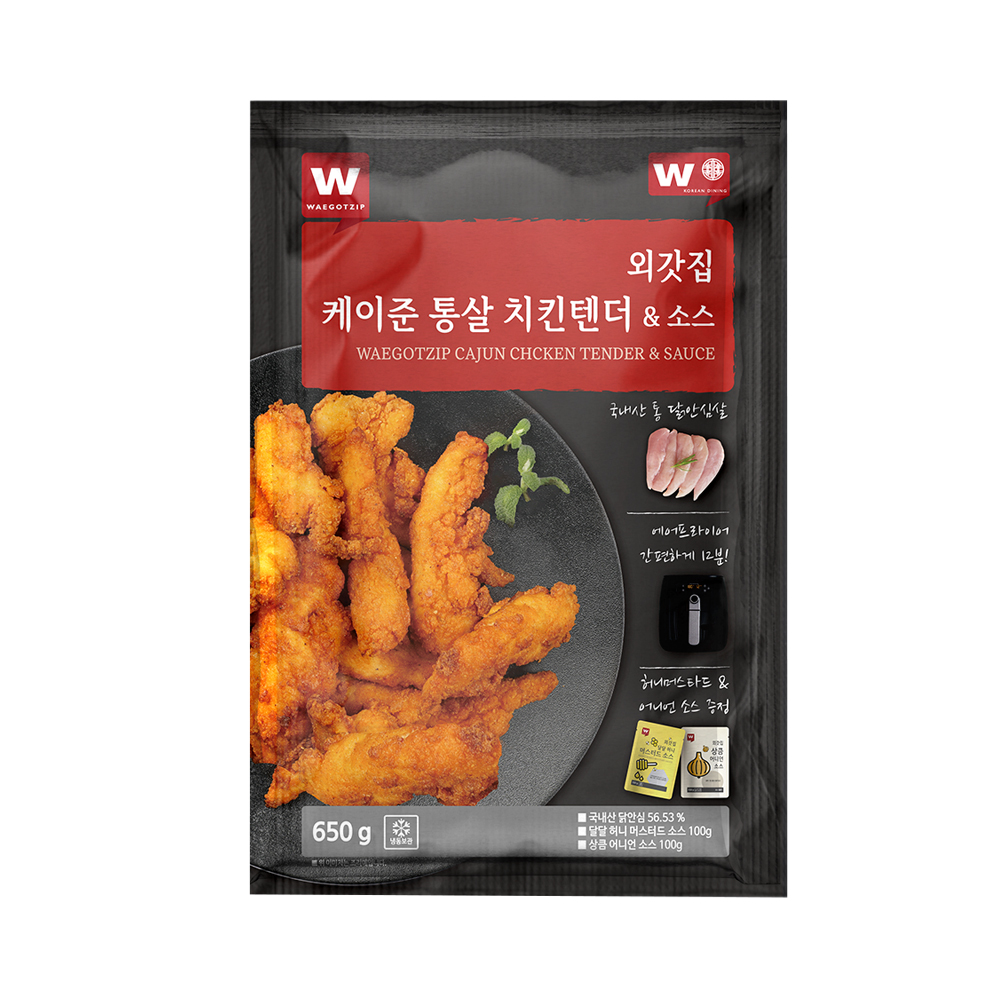 외갓집 케이준 통살 치킨텐더
