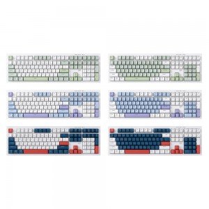 지클릭커 OFFICEPRO WK50 사일런스 M RGB 무소음 방수 무선 블루투스 108 Gundam (RC1)