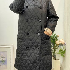 버버리 타이싱 TYTHING 롱 퀼팅 여성용 경량 패딩 재킷 80530441