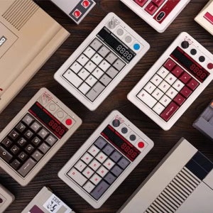 8BitDo 레트로 18 기계식 숫자 계산기 블루투스 유선 무선 패드 Windows Android