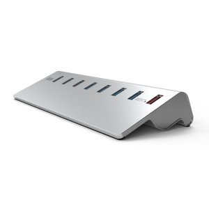 넥스트유 NEXT-319U3 USB3.0 퀵차지 8포트 확장 유전원 허브