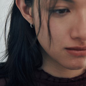 [베흐트] [925 silver] Deux.silver.206 / anse dew earring Deux.silver.206