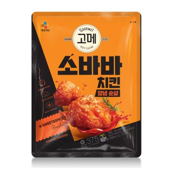 고메 소바바치킨 양념 순살