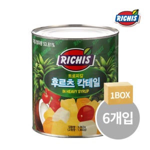 리치스 후르츠칵테일 3kg x 6개