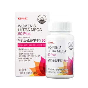 GNC 우먼스울트라메가 50+ (1,550mg X 60정)