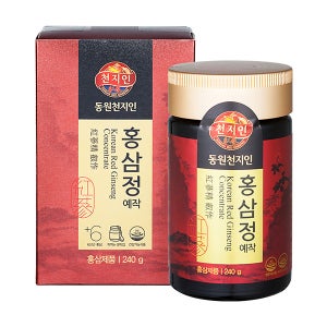 천지인 홍삼정 예작 240g 쇼핑백 포함