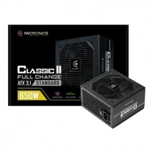 마이크로닉스 Classic II 풀체인지 650W 80PLUS스탠다드 ATX3.1 벌크