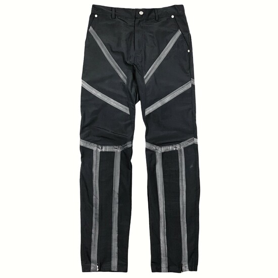 써저리 Surgery Skeleton Sealed Trousers Dark Grey