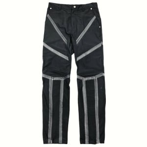 써저리 Surgery Skeleton Sealed Trousers Dark Grey