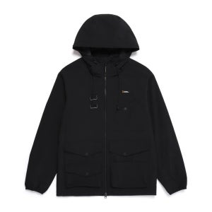 내셔널지오그래픽 N251UJP901 멀티포켓 후드 마운틴 점퍼 CARBON BLACK
