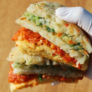 강원도감자로 갈아만든 수제 모듬감자전 5종 10장