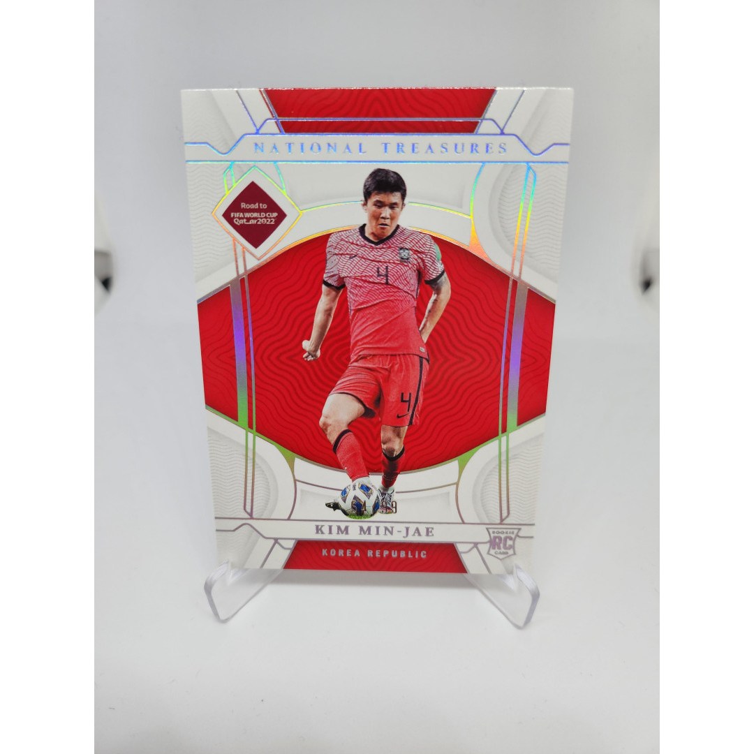 2022 National Treasures WC 김민재 루키 월드컵 국가대표 축구카드  1개