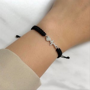 반지 증정💍백혈병 소아암 아동후원 매듭 끈 기부팔찌, 러브무이