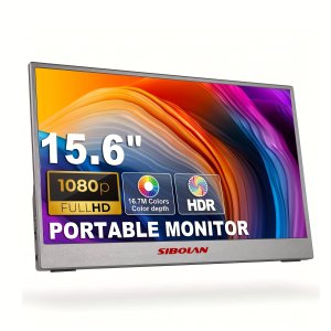 15.6 인치 1920*1080P HDR IPS 패널 듀얼 스피커 USB-C 휴대용 게임 모니터 디스플레이 Ps5 모니터 외부
