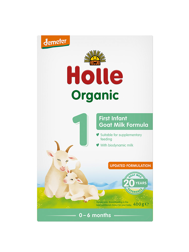 Holle Organic Goat Milk Formula Stage 1, 400g (Renewed), 1 pc