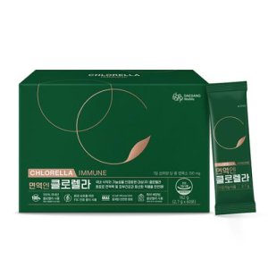 대상웰라이프 면역엔 클로렐라 2.7g x 60포 면역력 항산화 피부건강 콜레스테롤 개선