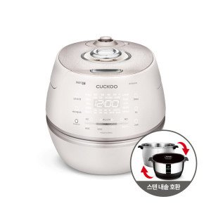쿠쿠 쿠폰가 23만) 쿠쿠 본사직영 6인용 올스텐내솥 IH전기압력밥솥 CRP-DHAS069FW