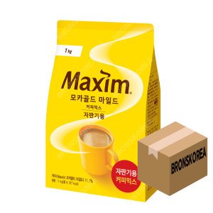 맥심 동서 맥심 모카골드 마일드 1kg X 10개 자판기용 커피믹스