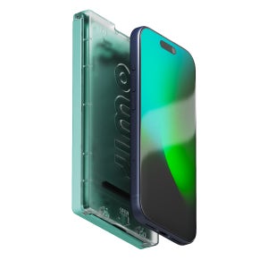 지모 아이폰 3D 커브드 이지 나노핏 프로 블루라이트 차단 강화유리 액정 보호 필름,아이폰16 프로