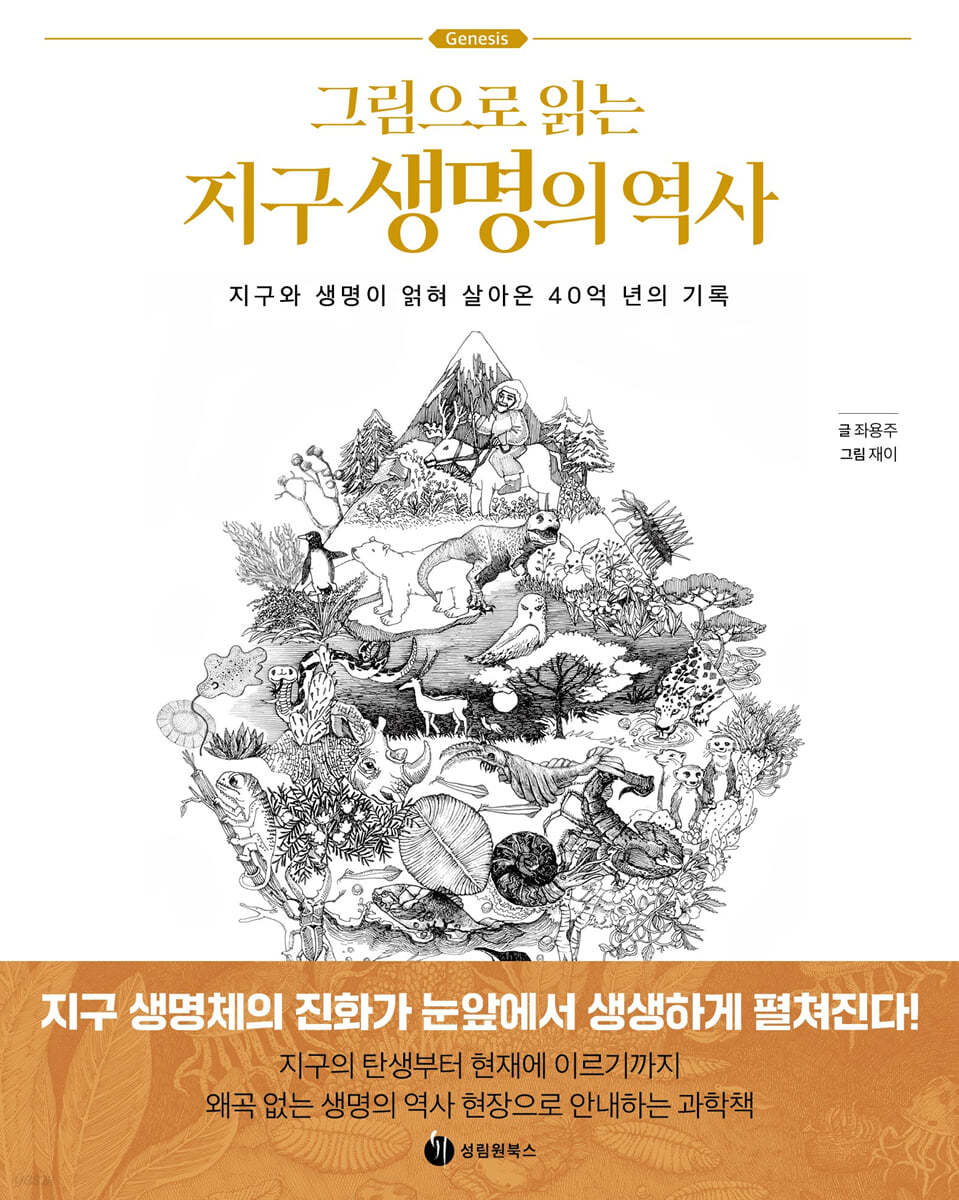 그림으로 읽는 지구 생명의 역사 : 지구와 생명이 얽혀 살아온 40억 년의 기록