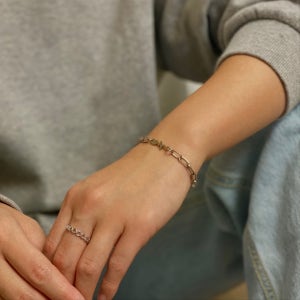 반지 증정💍백혈병 소아암 아동후원 클립체인 기부 팔찌, 러브무이