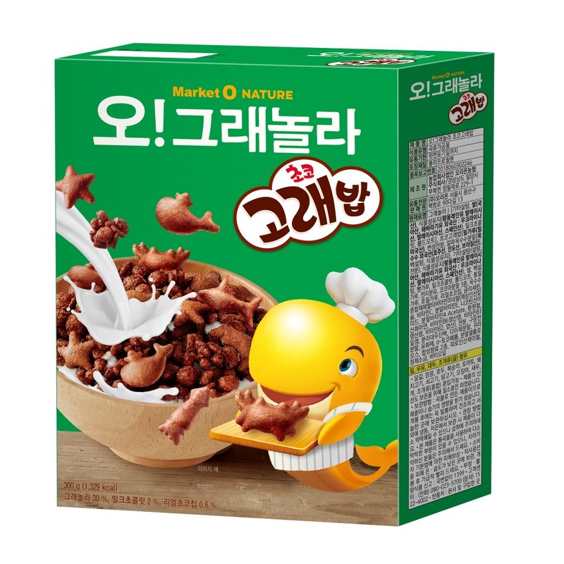 오!그래놀라 초코고래밥 제품 이미지