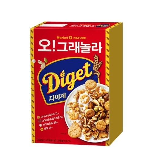 마켓오네이처 오!그래놀라 다이제 제품 이미지