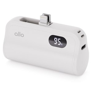 [알로코리아]미니 도킹형 고속충전 갤럭시 아이폰 올인원 보조배터리 20W 5000mAh