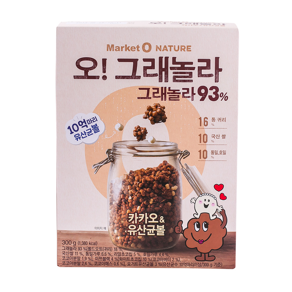 마켓오네이처 오! 그래놀라 카카오 제품 이미지